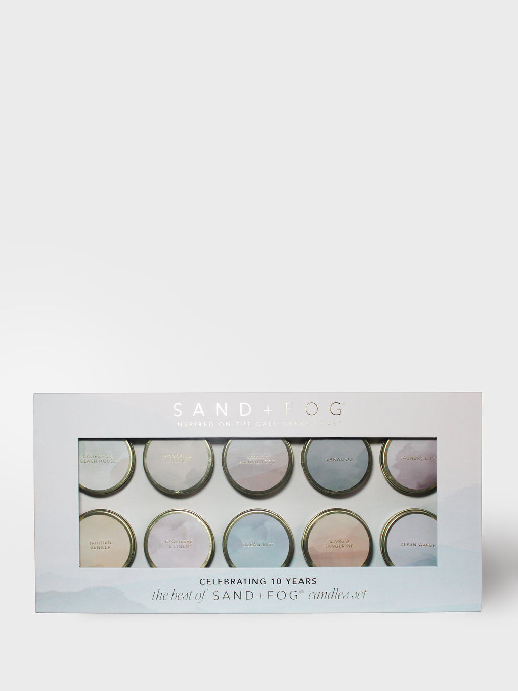 Ten Year Anniversary Hand-poured Candle Set