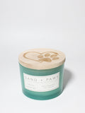 Sand + Paws Fresh Jasmine Hand-poured 12 oz scented candle