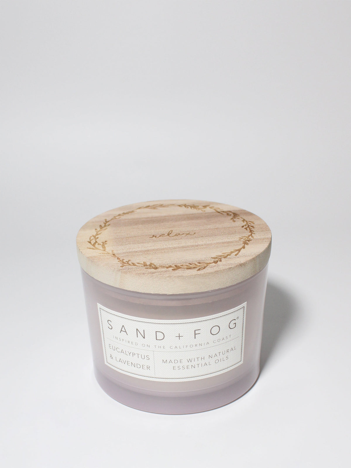 Eucalyptus & Lavender Hand-poured 12 oz scented candle