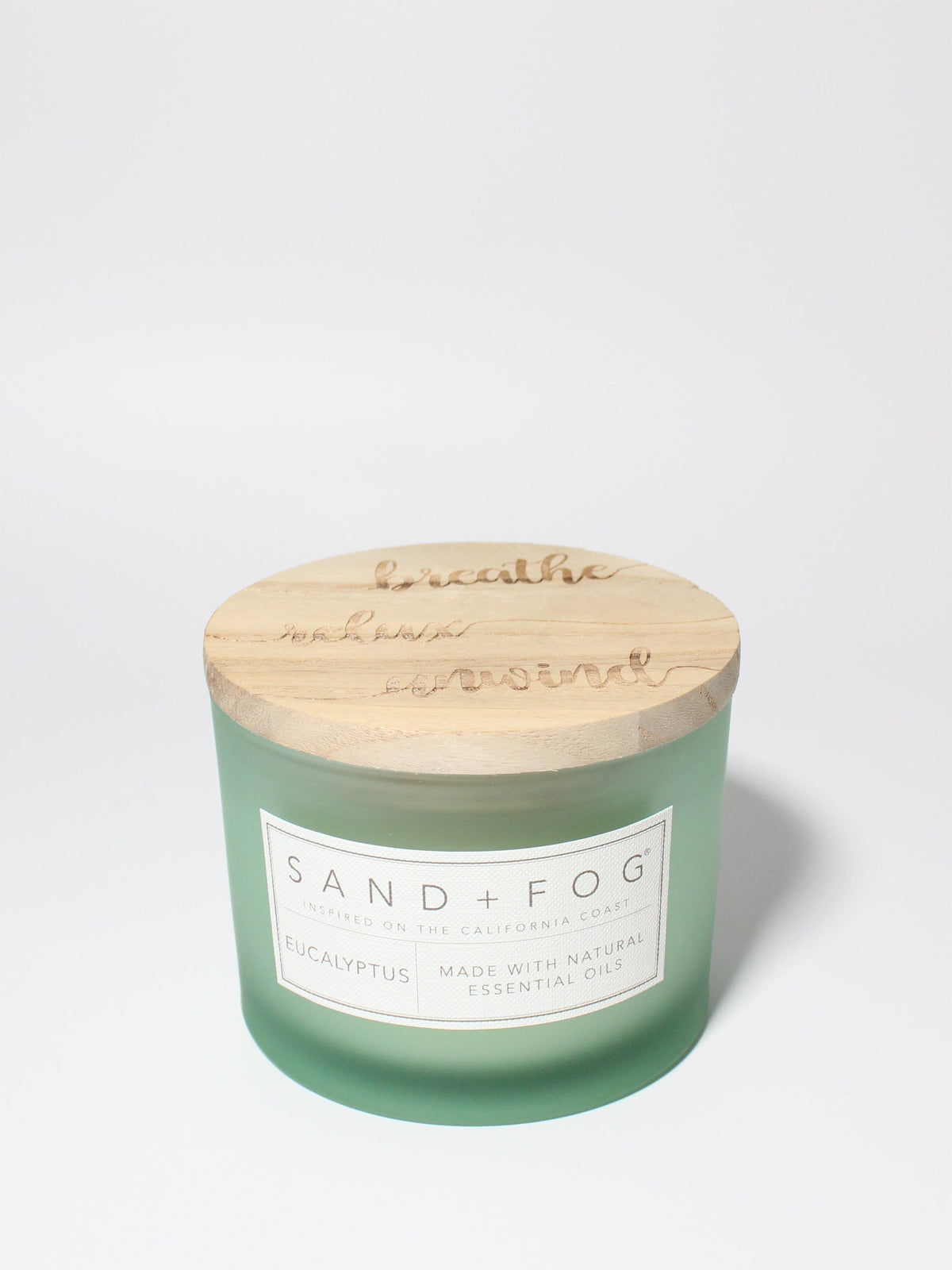Eucalyptus Hand-poured 12 oz scented candle