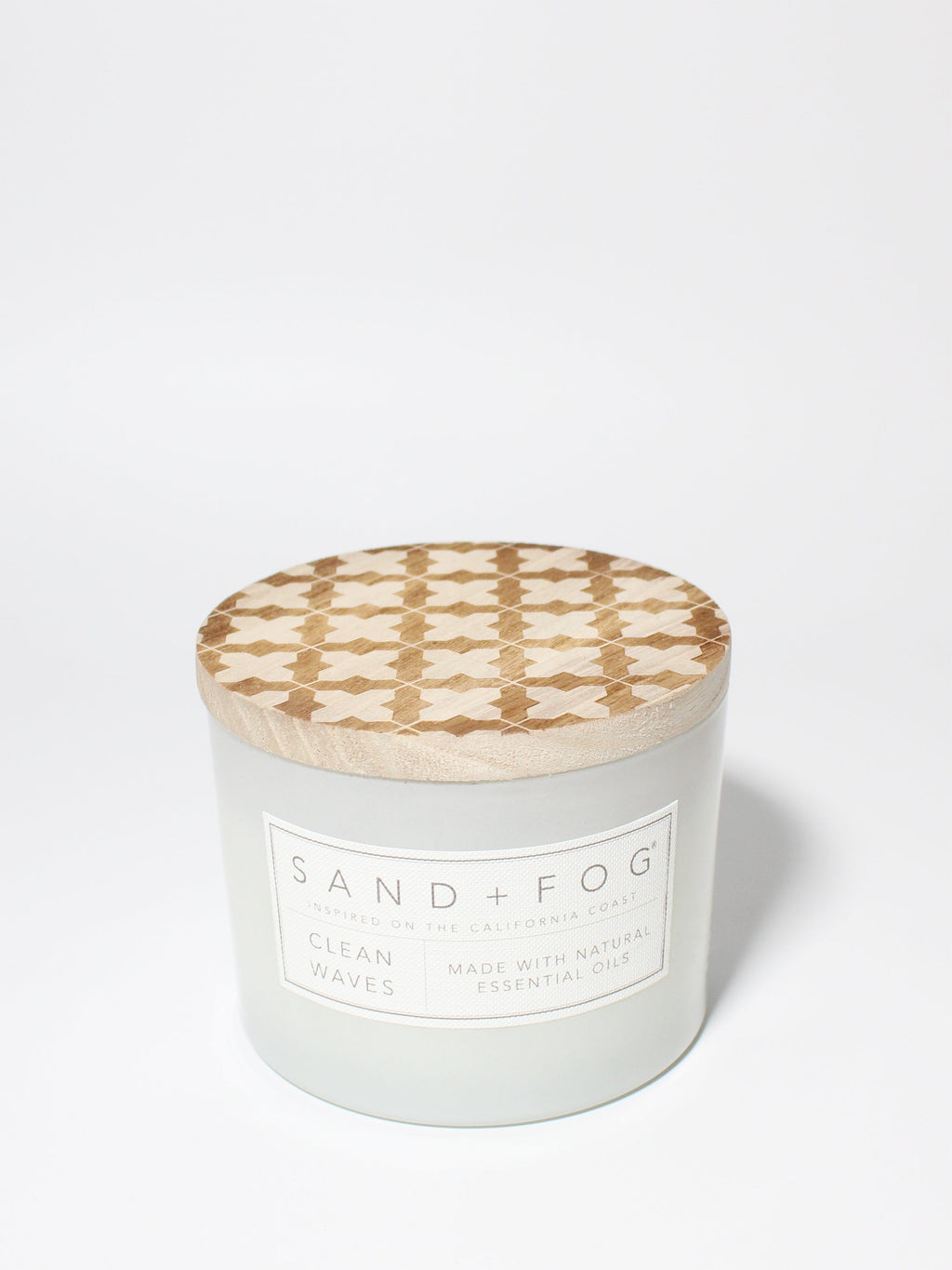 Clean Waves Hand-poured 12 oz scented candle