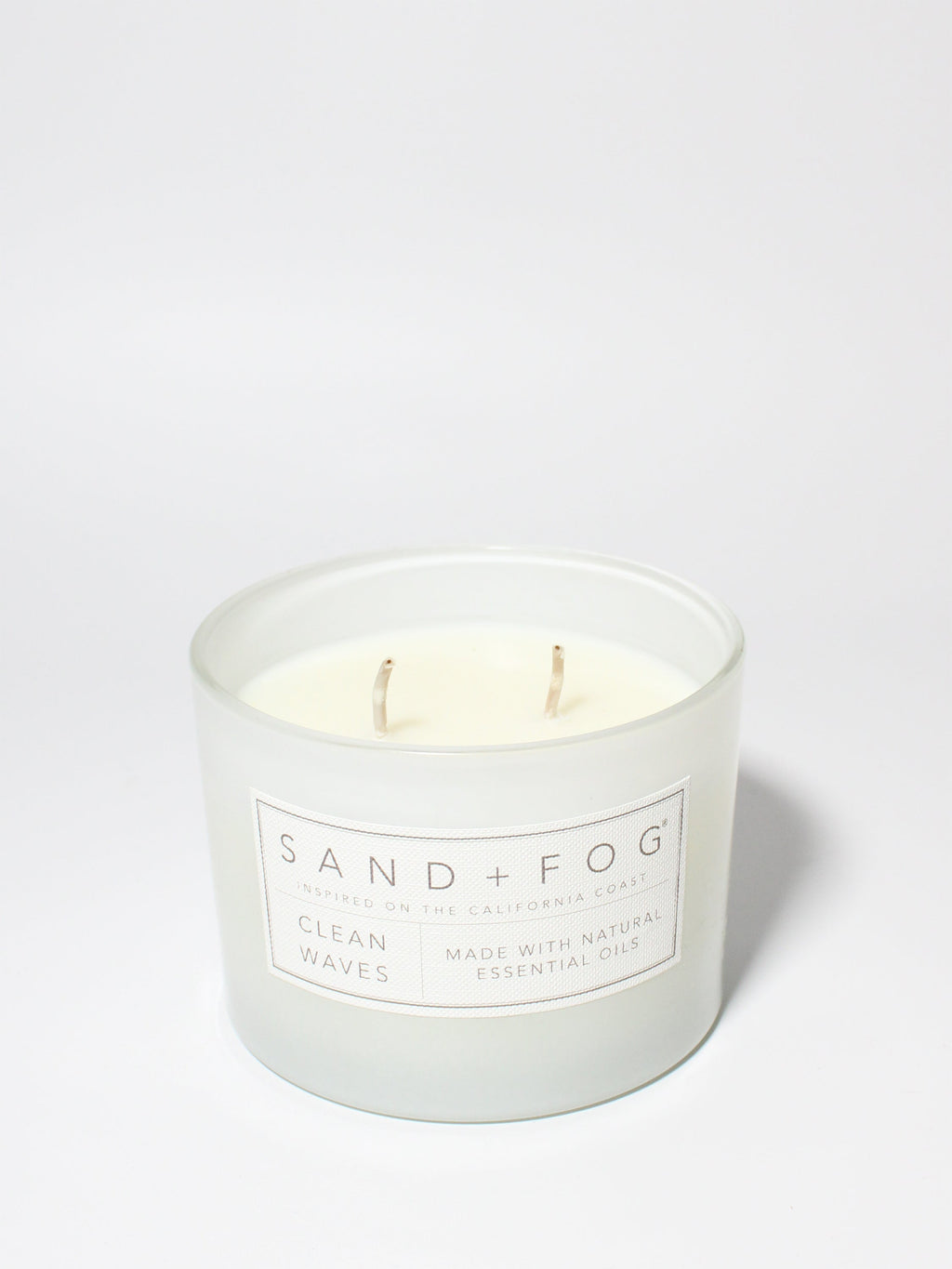 Clean Waves Hand-poured 12 oz scented candle