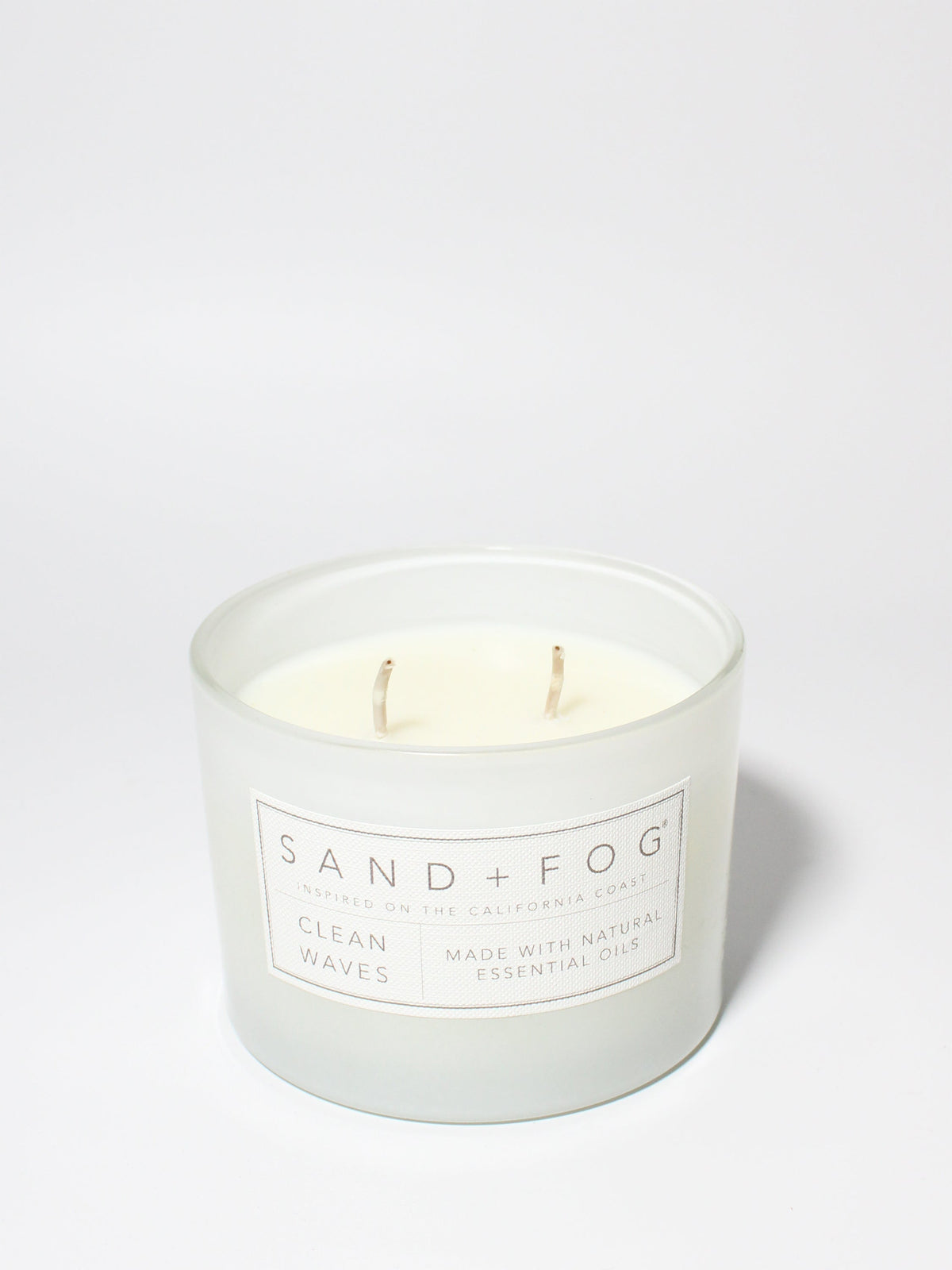 Clean Waves Hand-poured 12 oz scented candle