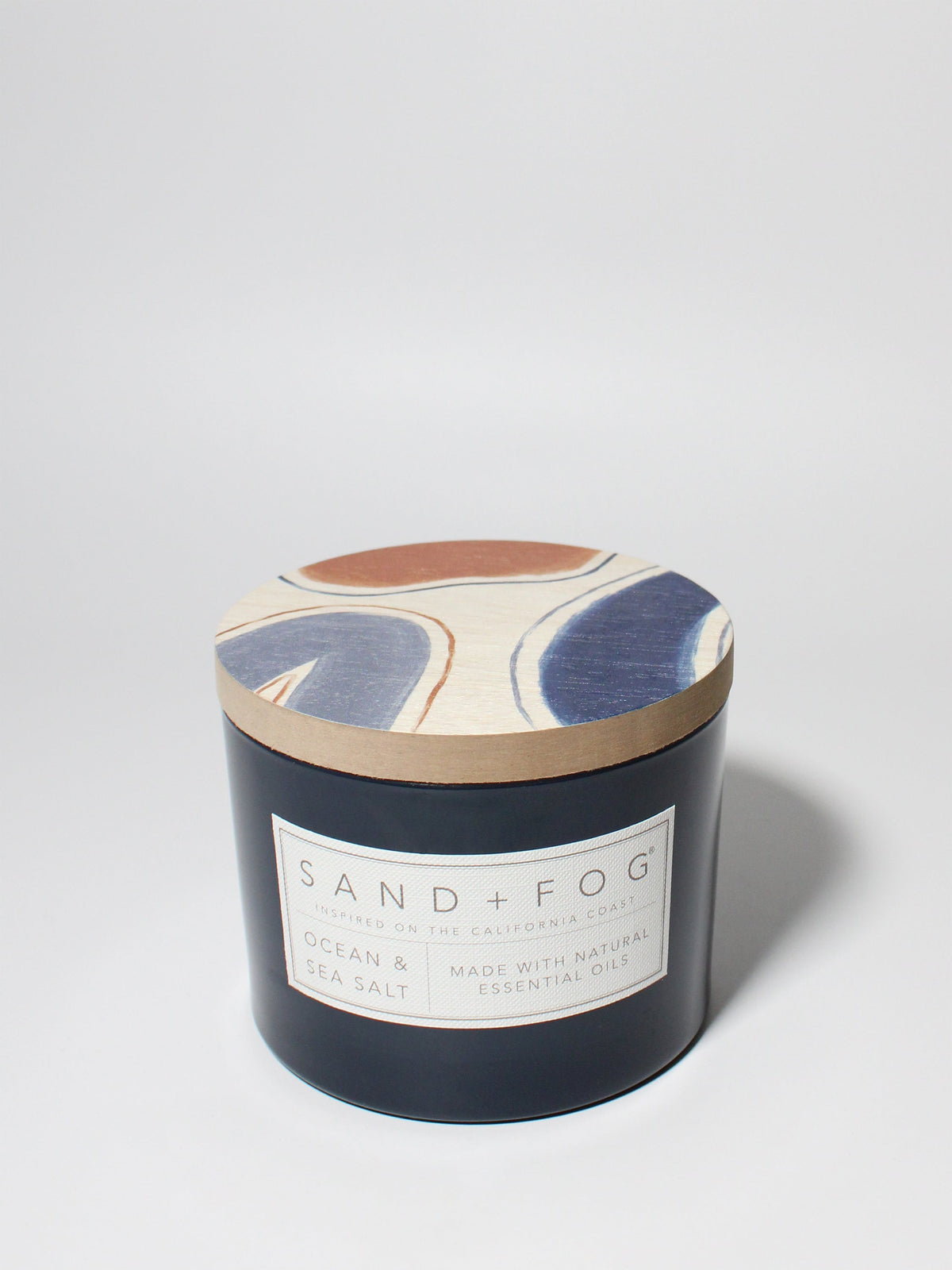 Ocean & Sea Salt Hand-poured 12 oz scented candle
