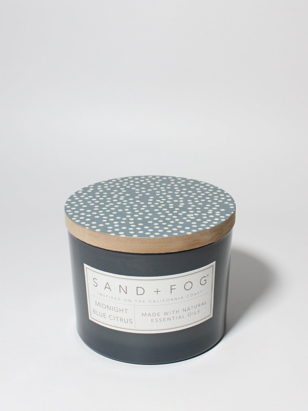 Midnight Blue Citrus Hand-poured 12 oz scented candle