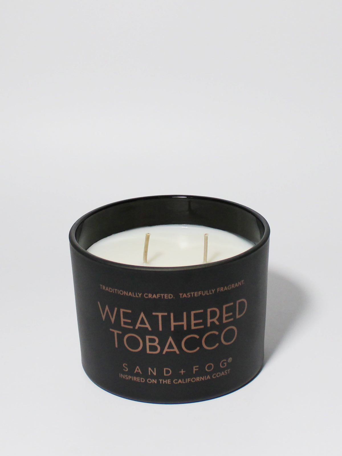 Weathered Tobacco Hand-poured 12 oz scented candle