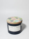 Sand + Paws Newport Hand-poured 12 oz scented candle