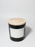 Sand + Paws Teakwood Hand-poured 21 oz scented candle