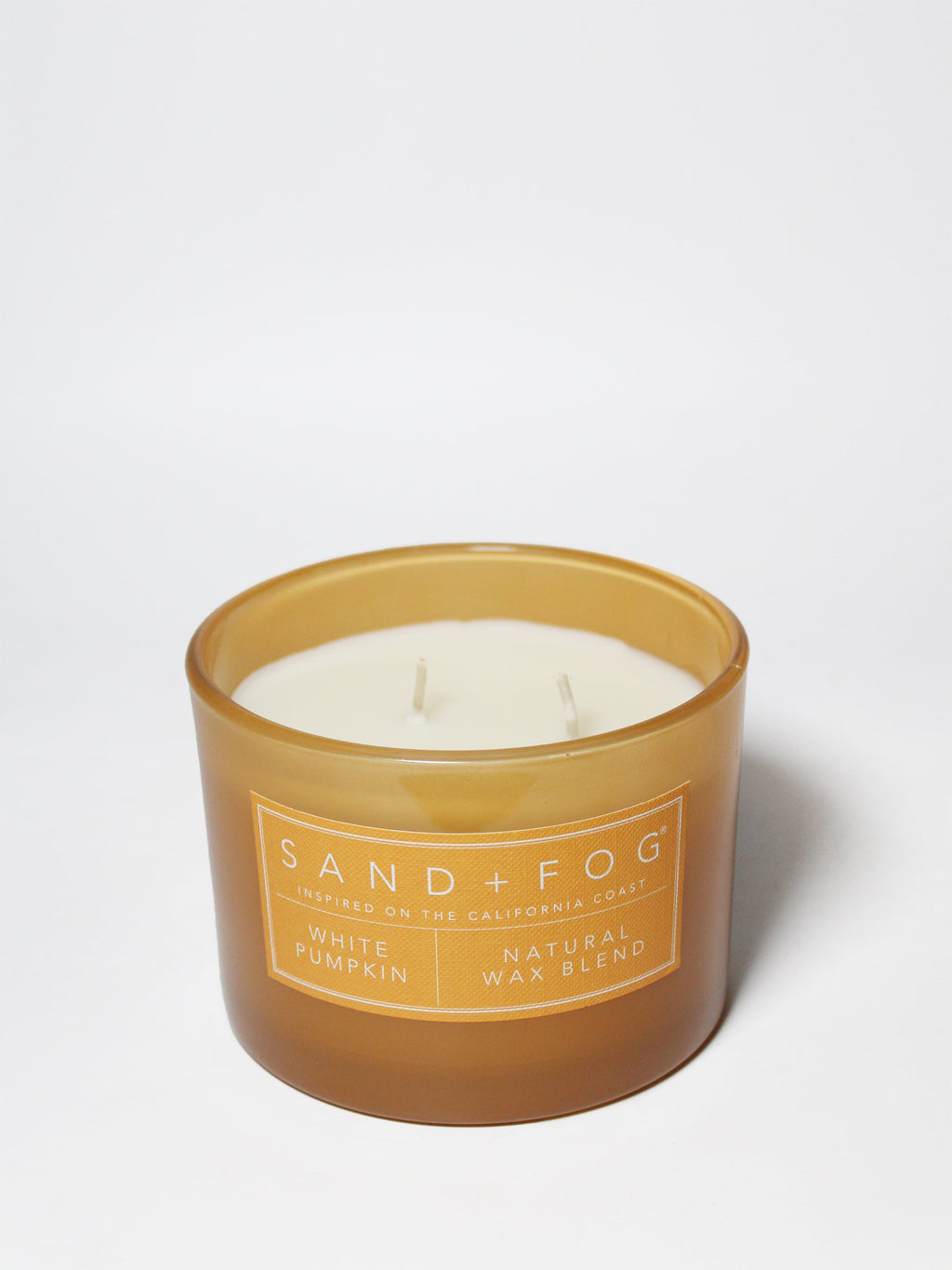 White Pumpkin Hand-poured 12 oz scented candle