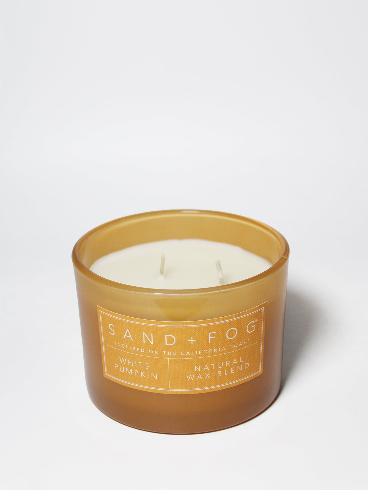 White Pumpkin Hand-poured 12 oz scented candle
