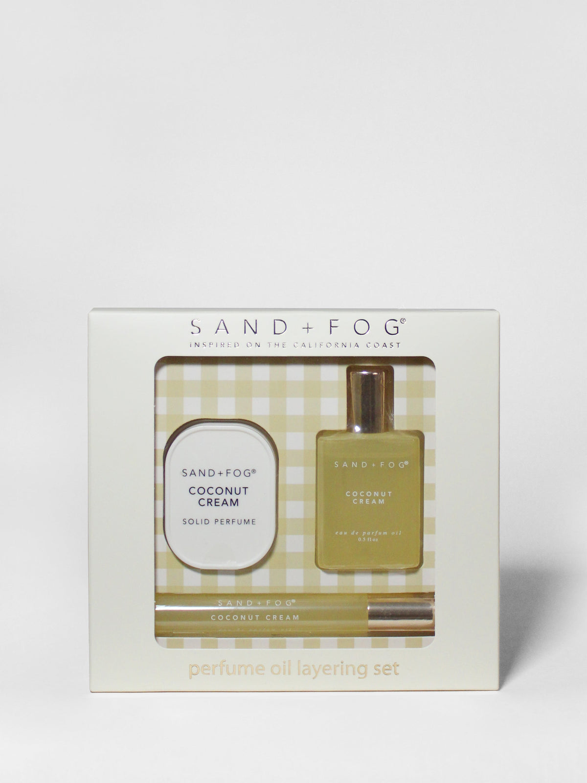 Long-lasting Perfume Oil Rollerballs and Solid Perfume Set - Coconut Cream