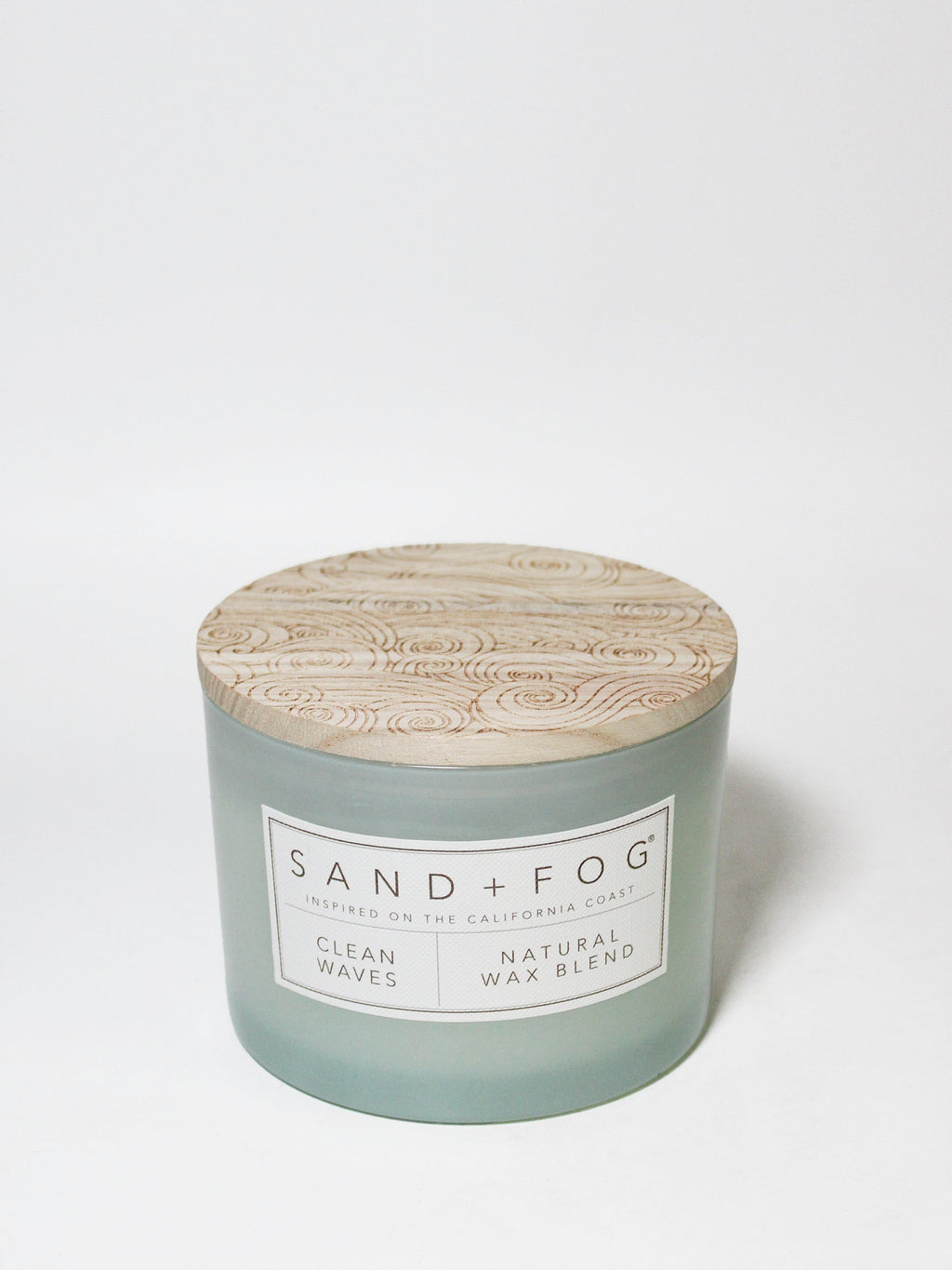 Clean Waves Hand-poured 12 oz scented candle