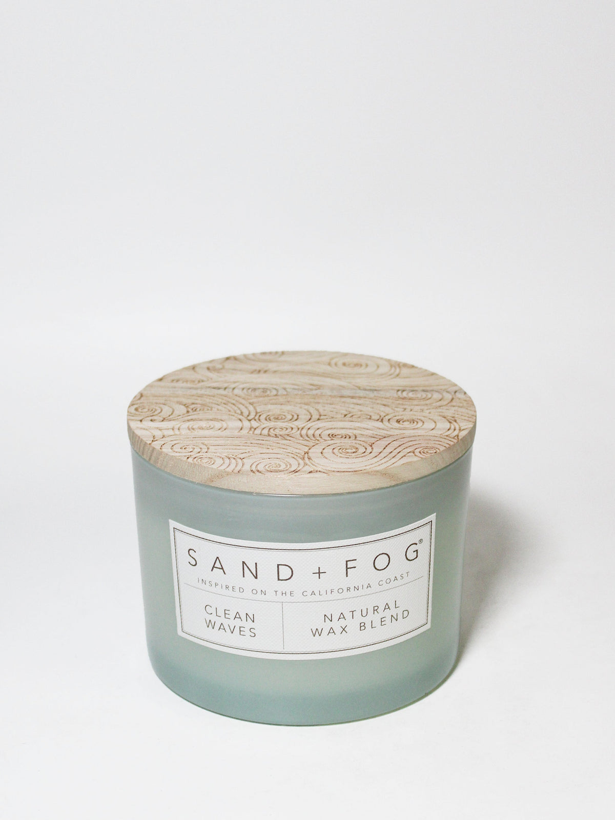 Clean Waves Hand-poured 12 oz scented candle