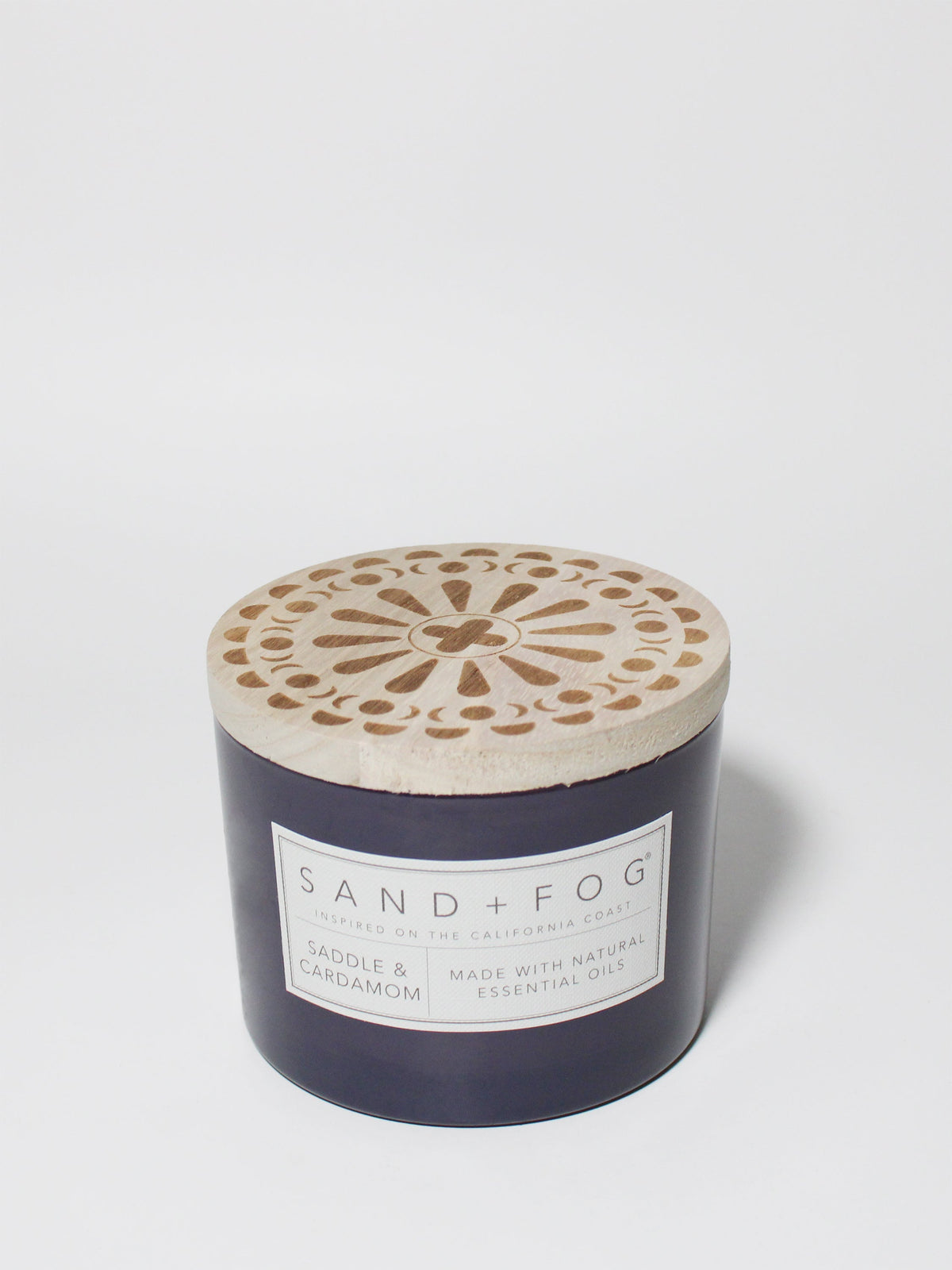 Saddle & Cardamom Hand-poured 12 oz scented candle