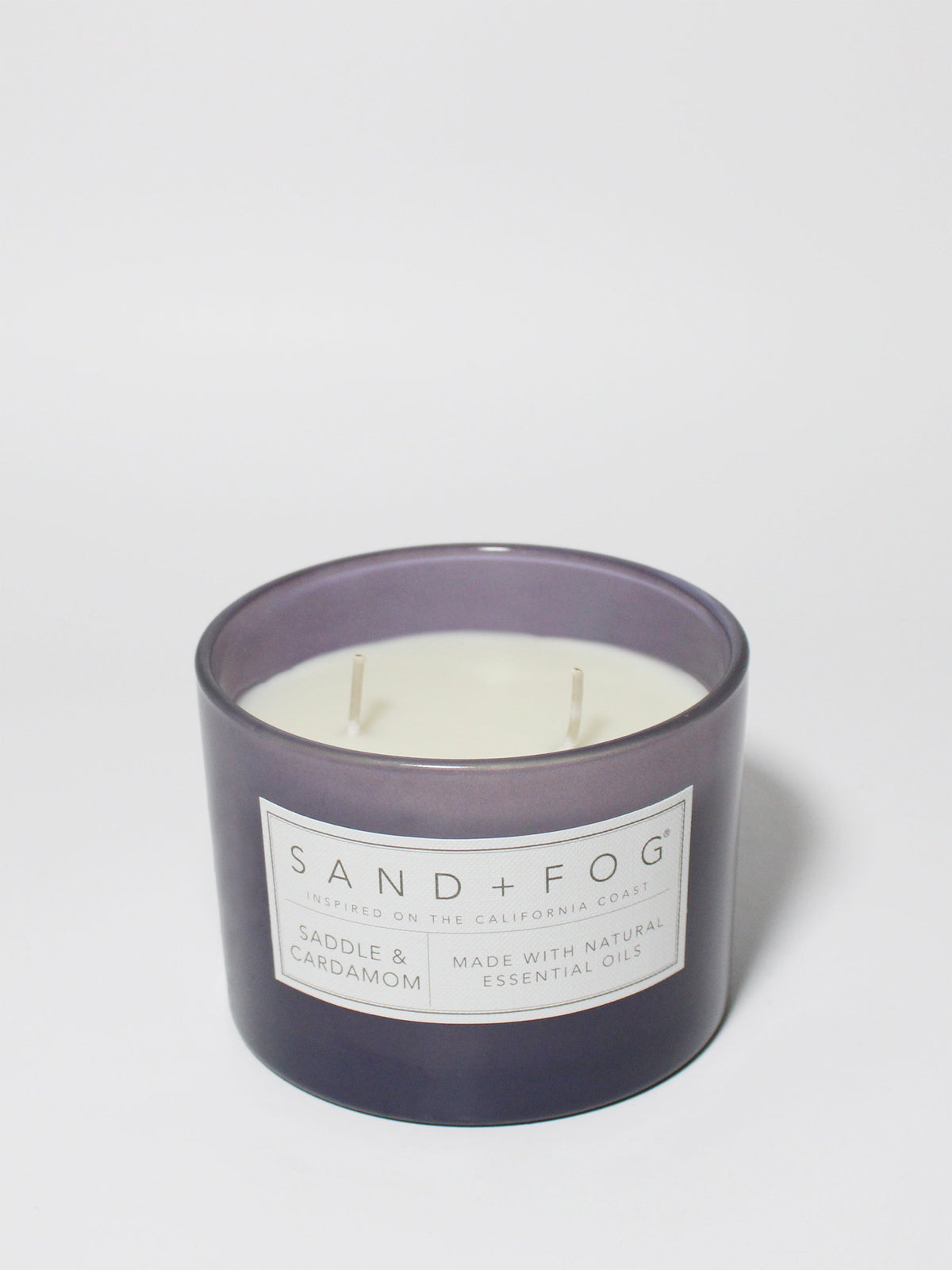 Saddle & Cardamom Hand-poured 12 oz scented candle