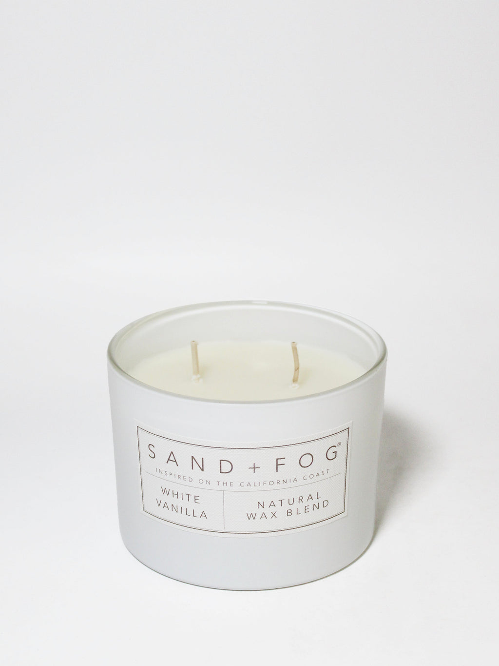White Vanilla Hand-poured 12 oz scented candle