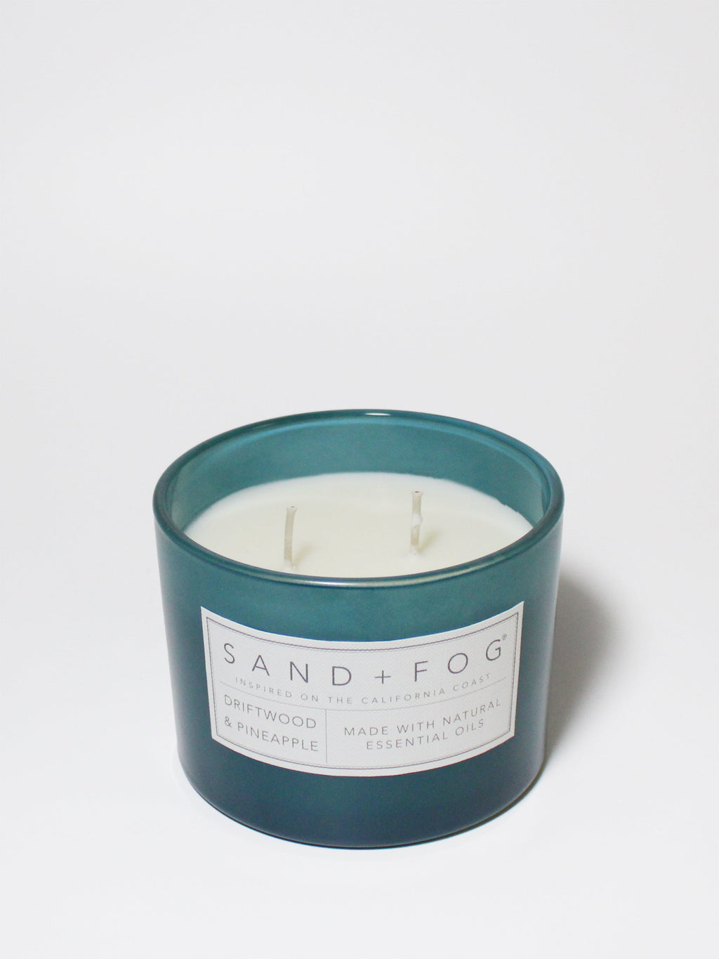 Driftwood & Pineapple Hand-poured 12 oz scented candle