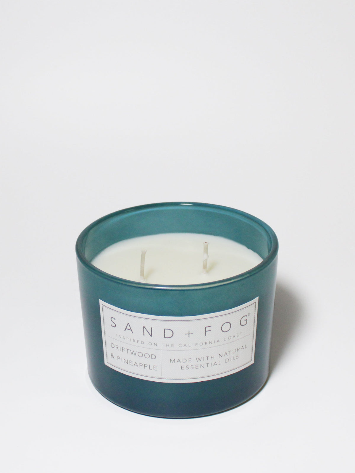Driftwood & Pineapple Hand-poured 12 oz scented candle