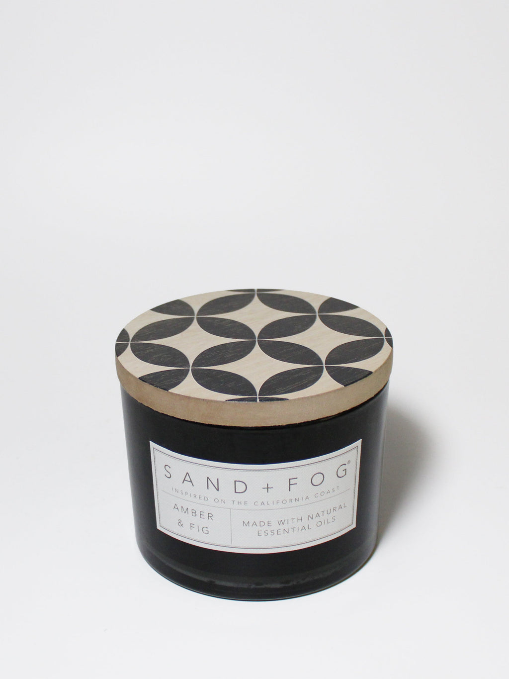 Amber & Fig Hand-poured 12 oz scented candle