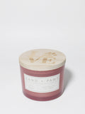 Sand + Paws Goji Berry Hand-poured 12 oz scented candle