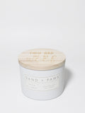 Sand + Paws Lemon & Red Currant Hand-poured 12 oz scented candle