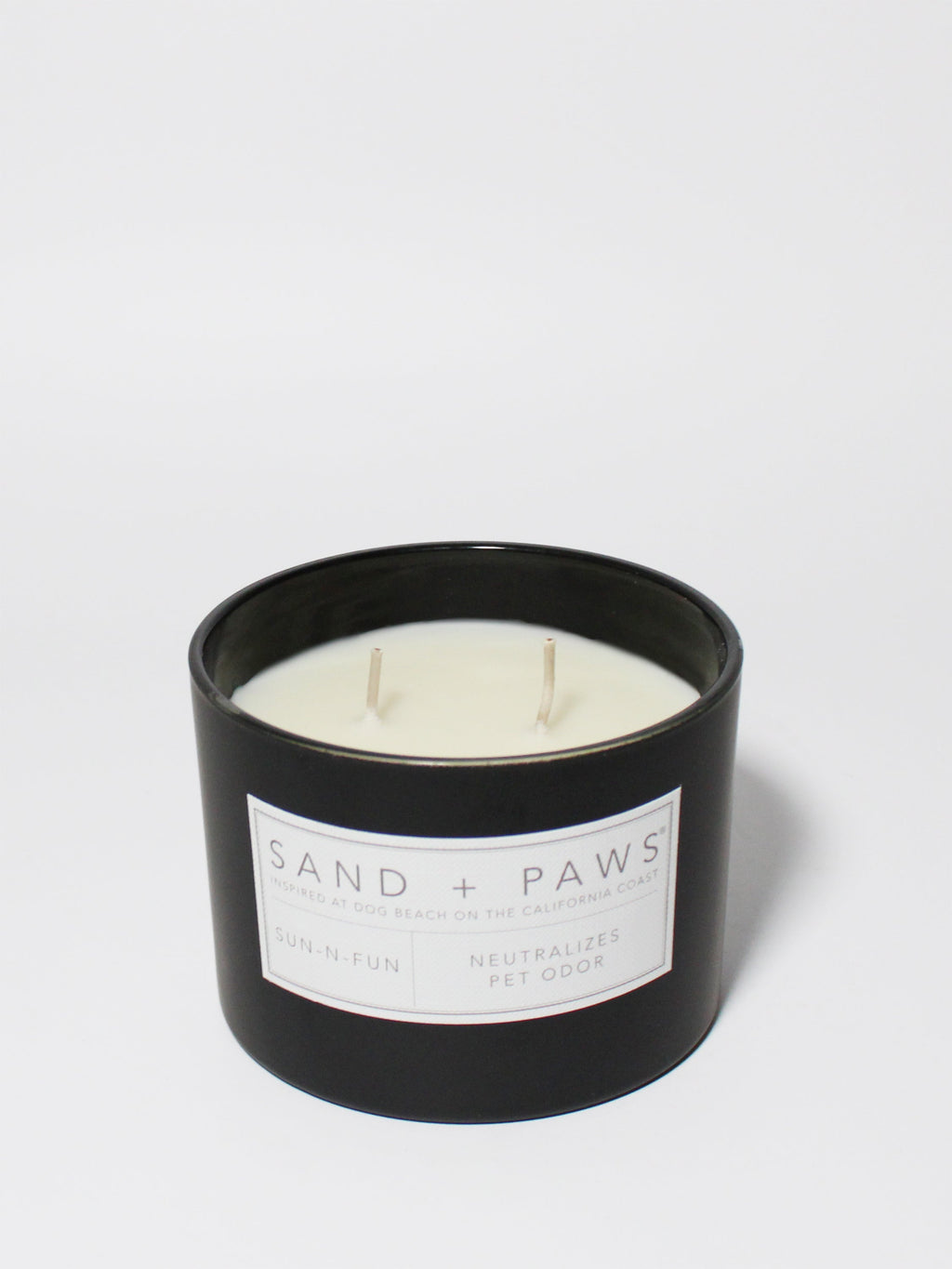 Sand + Paws Sun-n-Fun Hand-poured 12 oz scented candle