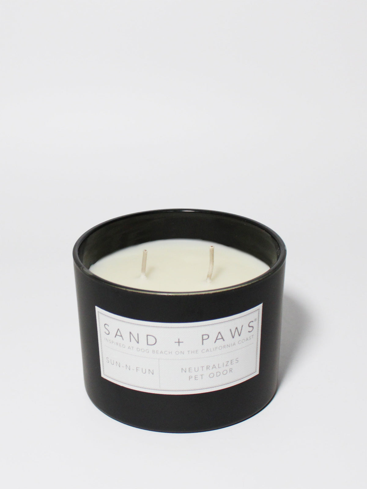 Sand + Paws Sun-n-Fun Hand-poured 12 oz scented candle