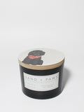 Sand + Paws Pineapple Coconut Hand-poured 12 oz scented candle