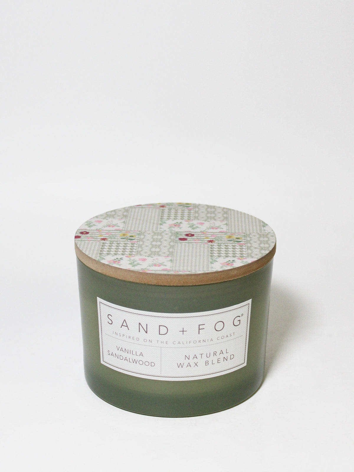 Vanilla Sandalwood Hand-poured 12 oz scented candle