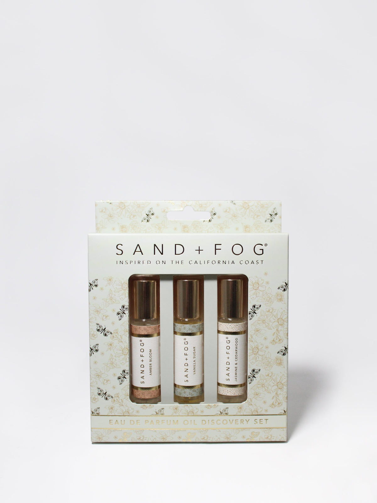 Exploratory Long-lasting Perfume Oil Rollerball Set - Sugared Blooms Collection