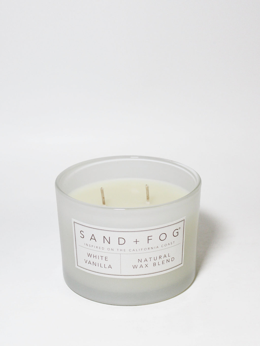 White Vanilla Hand-poured 12 oz scented candle