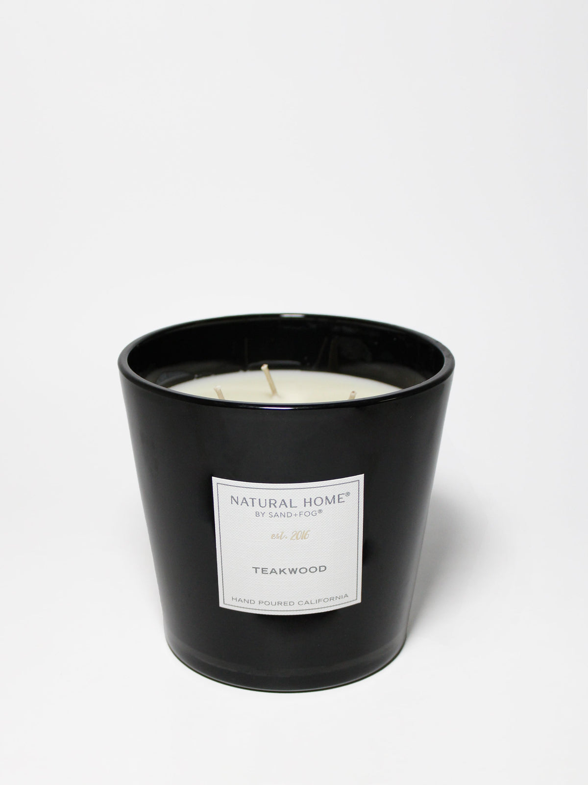 Teakwood Natural Home Hand-poured 31 oz scented candle