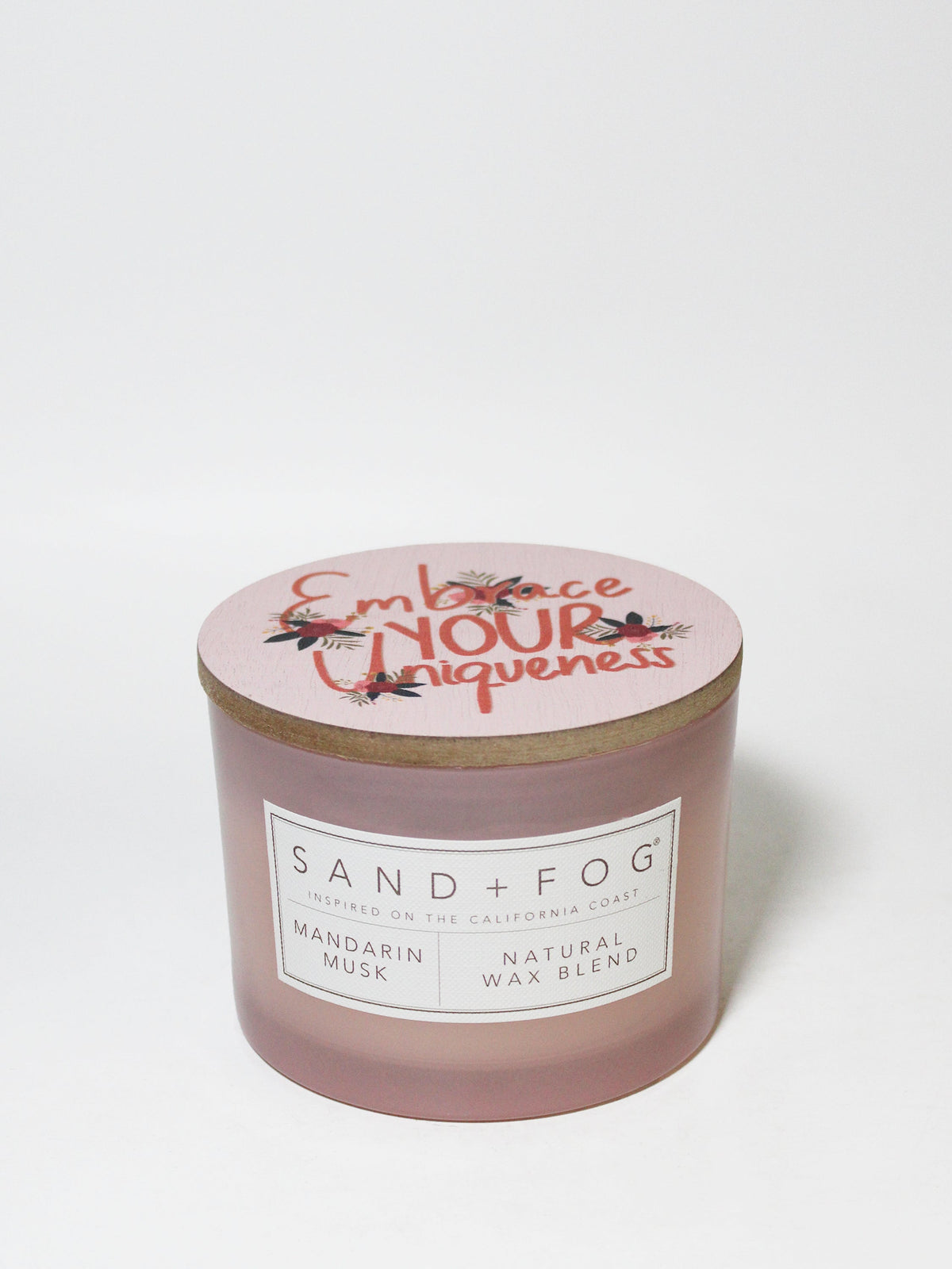 Mandarin Musk Hand-poured 12 oz scented candle