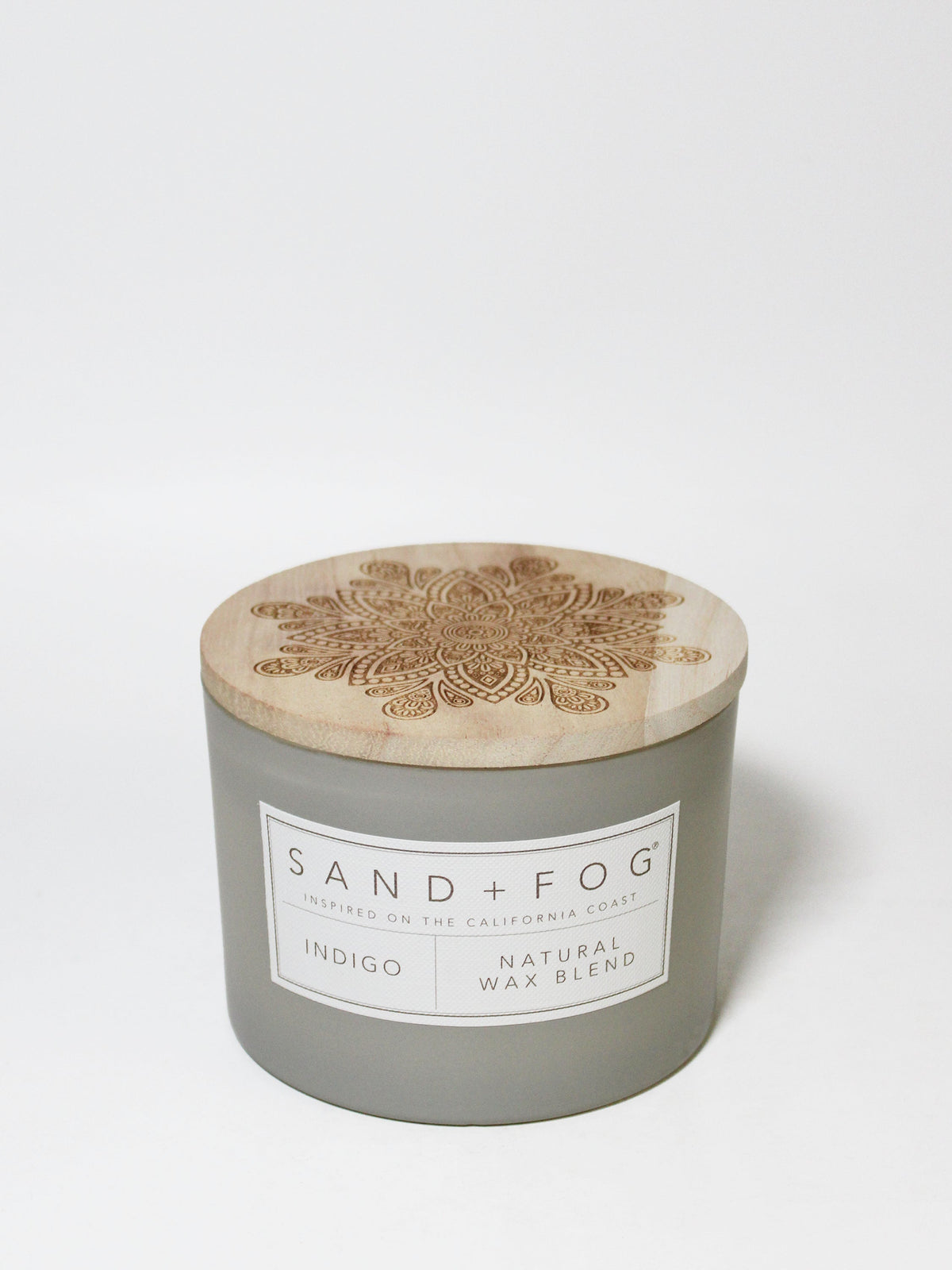 Indigo Hand-poured 12 oz scented candle