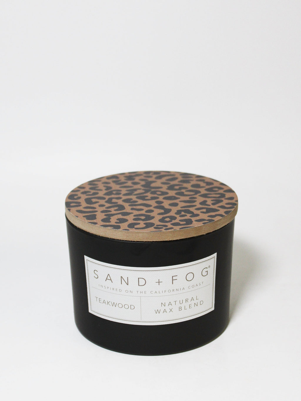 Teakwood Hand-poured 12 oz scented candle