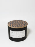 Teakwood Hand-poured 12 oz scented candle