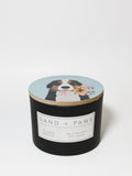 Sand + Paws Island Breeze Hand-poured 12 oz scented candle