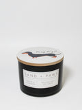 Sand + Paws Cedar & Lavender Hand-poured 12 oz scented candle