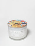 Sand + Paws Coconut & Palm Hand-poured 12 oz scented candle