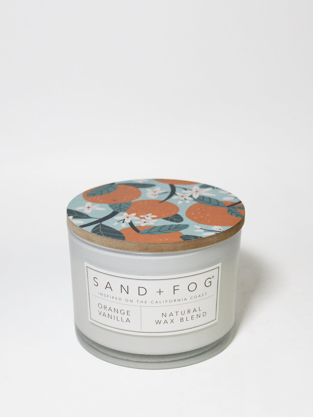 Orange Vanilla Hand-poured 12 oz scented candle