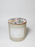 Citrus & Sandalwood Hand-poured 21 oz scented candle