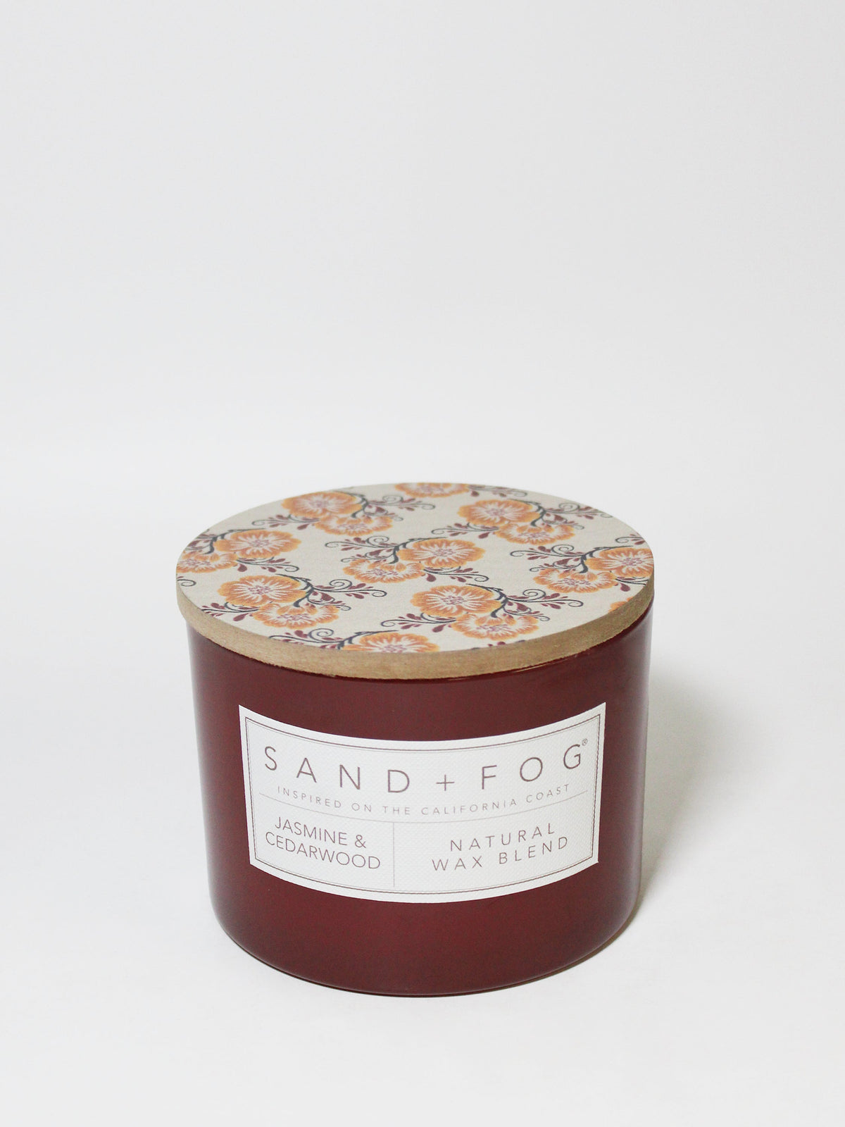 Jasmine & Cedarwood Hand-poured 12 oz scented candle