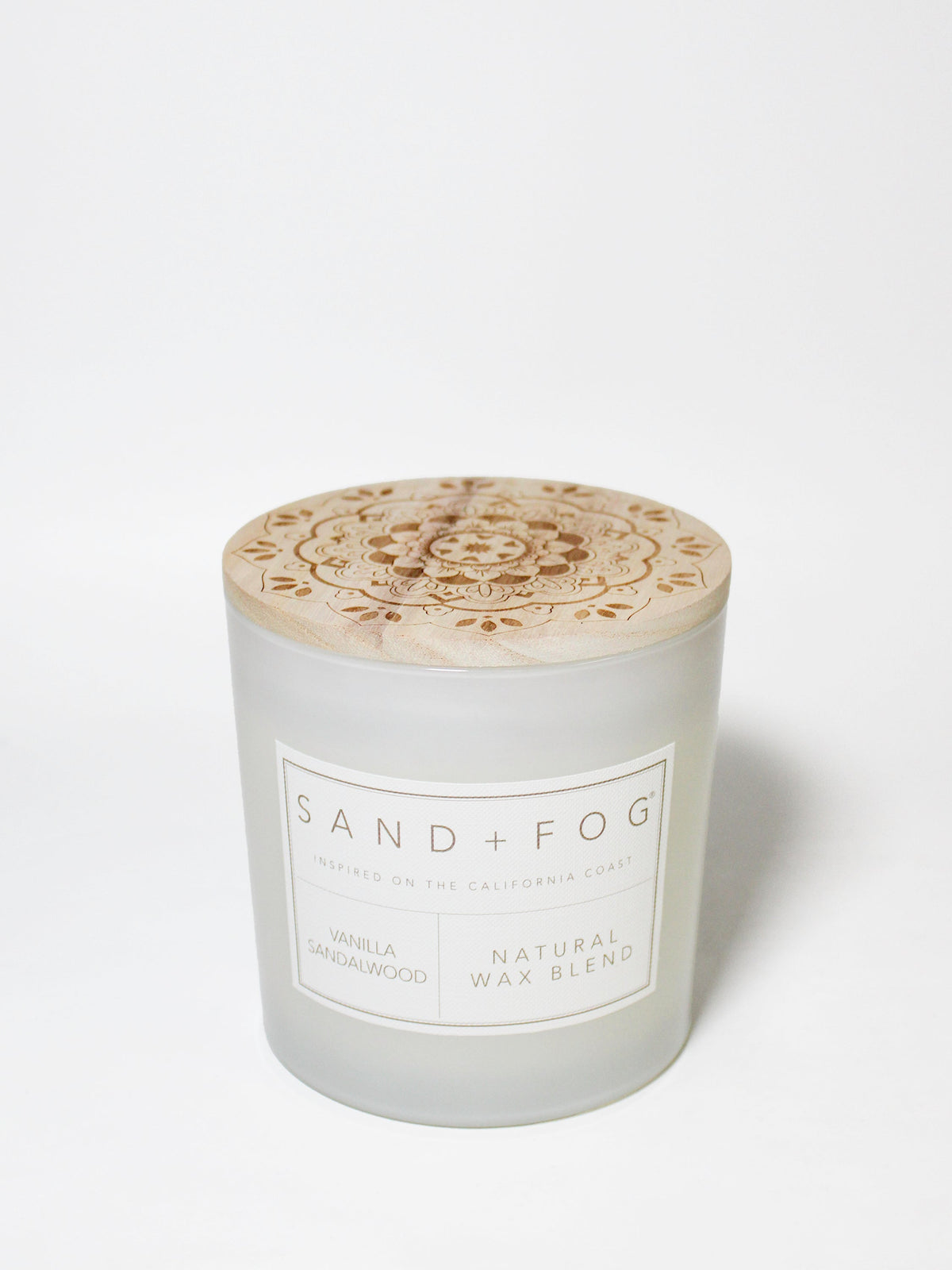 Vanilla Sandalwood Hand-poured 21 oz scented candle