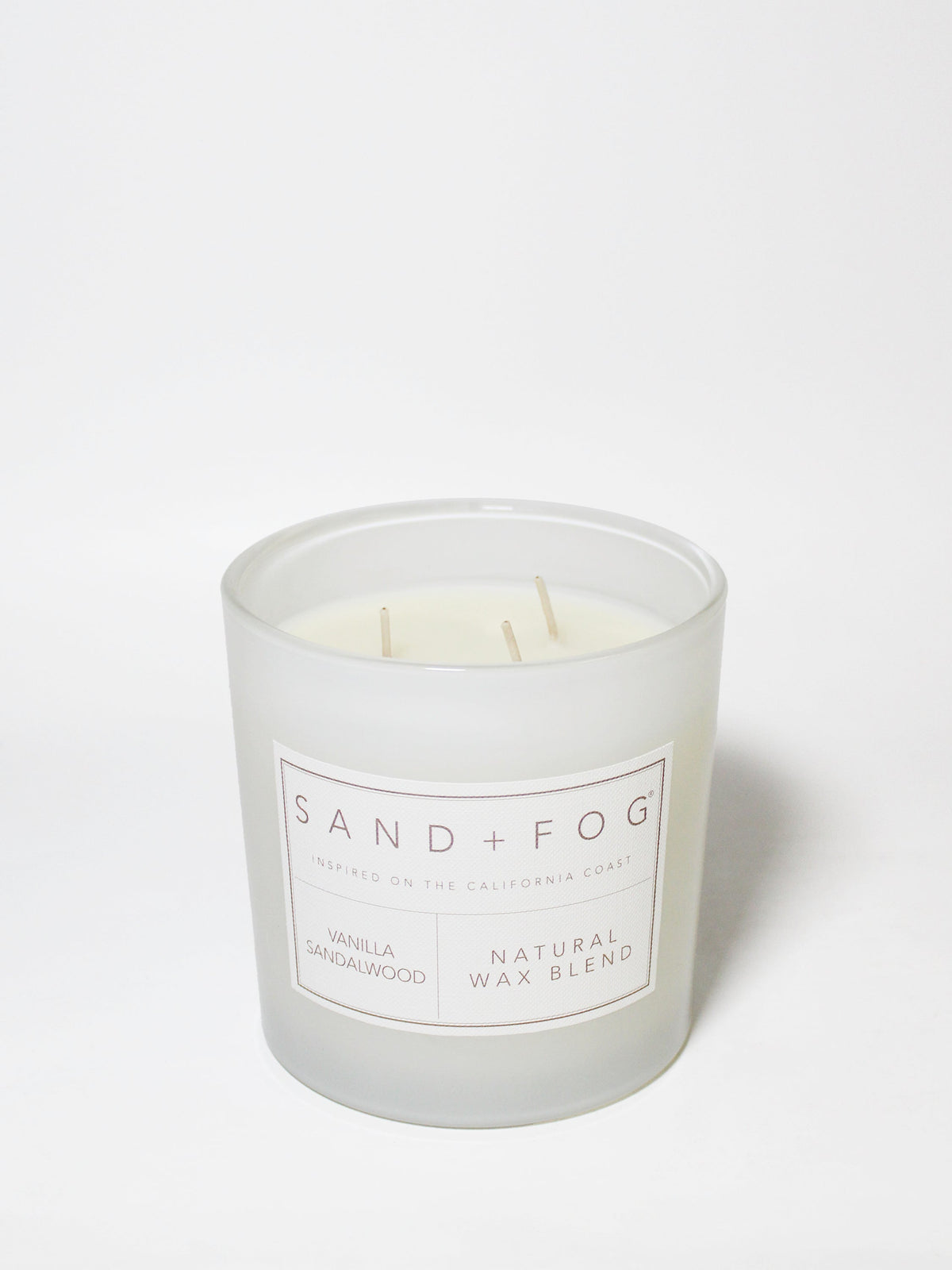 Vanilla Sandalwood Hand-poured 21 oz scented candle