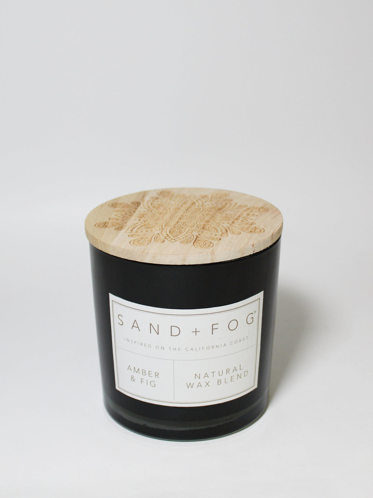 Amber & Fig Hand-poured 21 oz scented candle