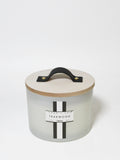 Teakwood Hand-poured 12 oz scented candle