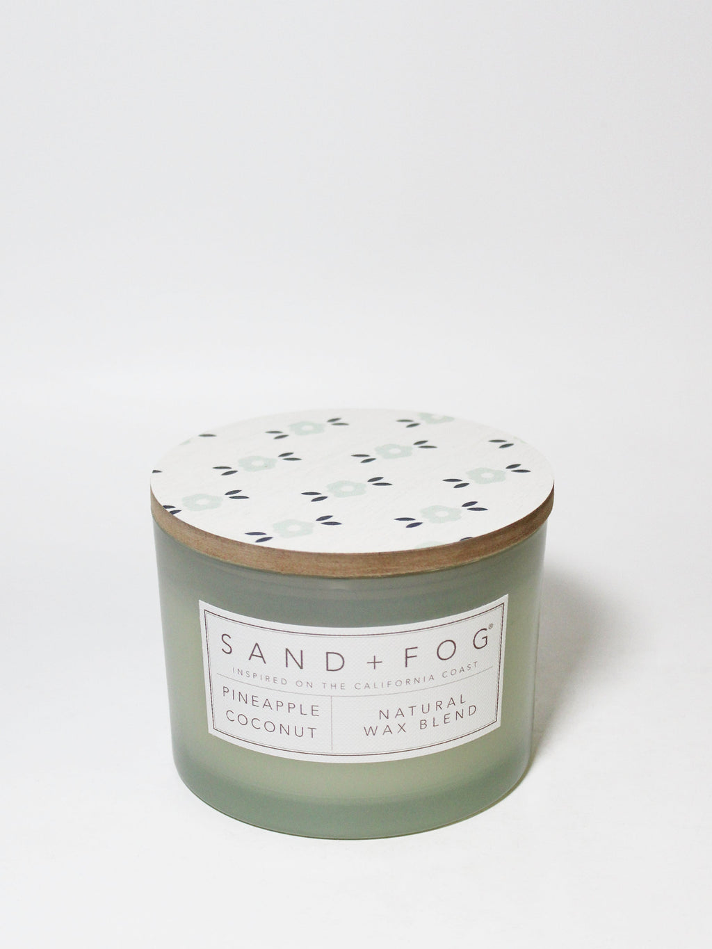 Pineapple Coconut Hand-poured 12 oz scented candle