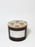 White Vanilla Hand-poured 12 oz scented candle