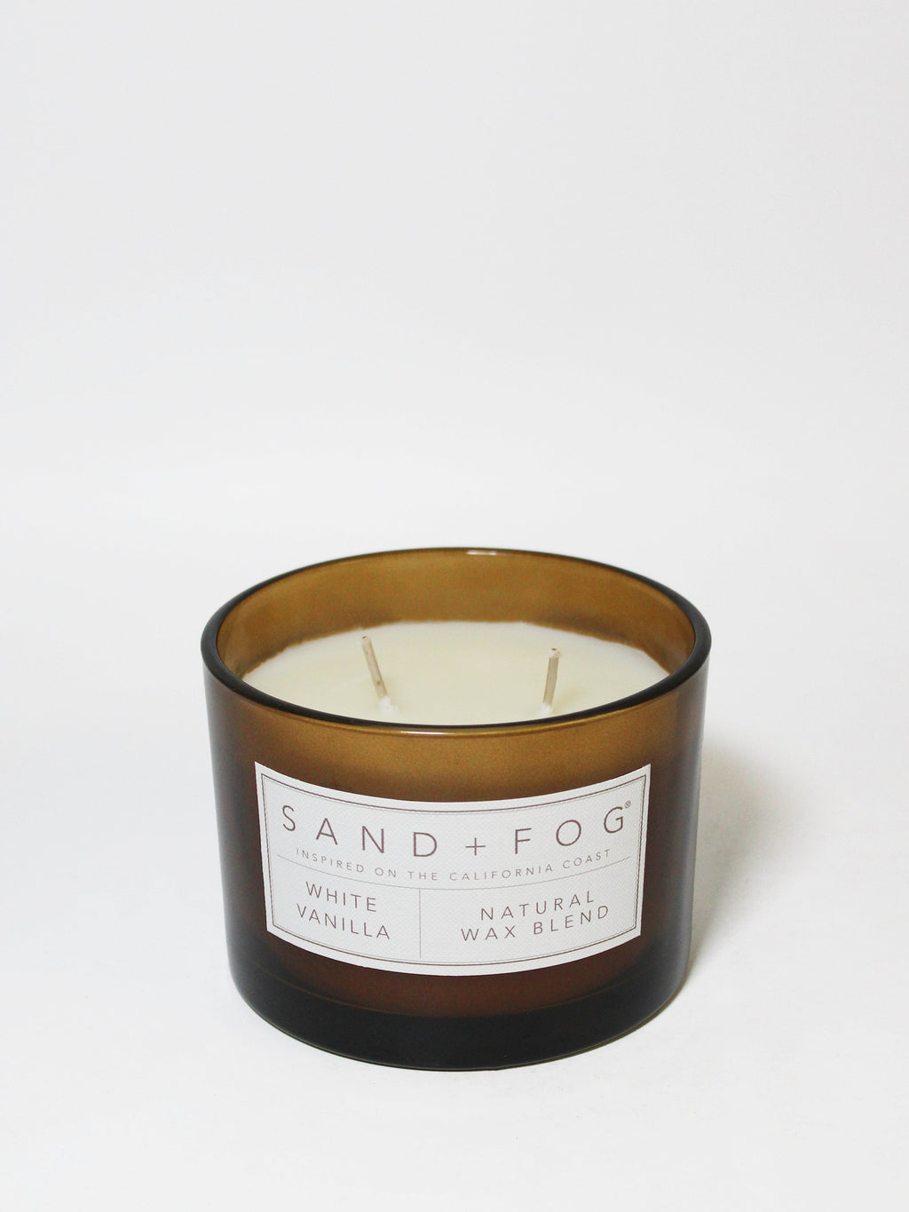 White Vanilla Hand-poured 12 oz scented candle