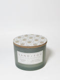 Ocean Mist Hand-poured 12 oz scented candle